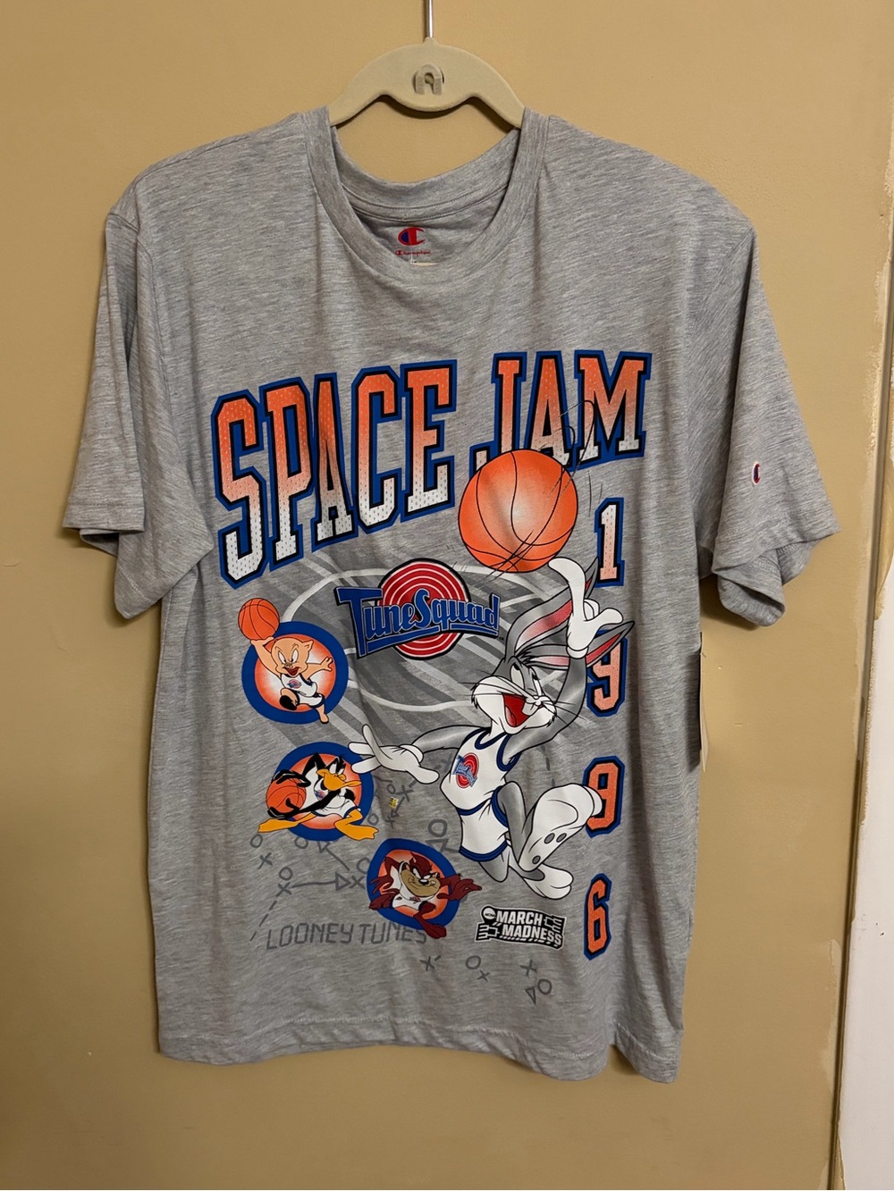 Champion Space Jam shirt in size medium NWT